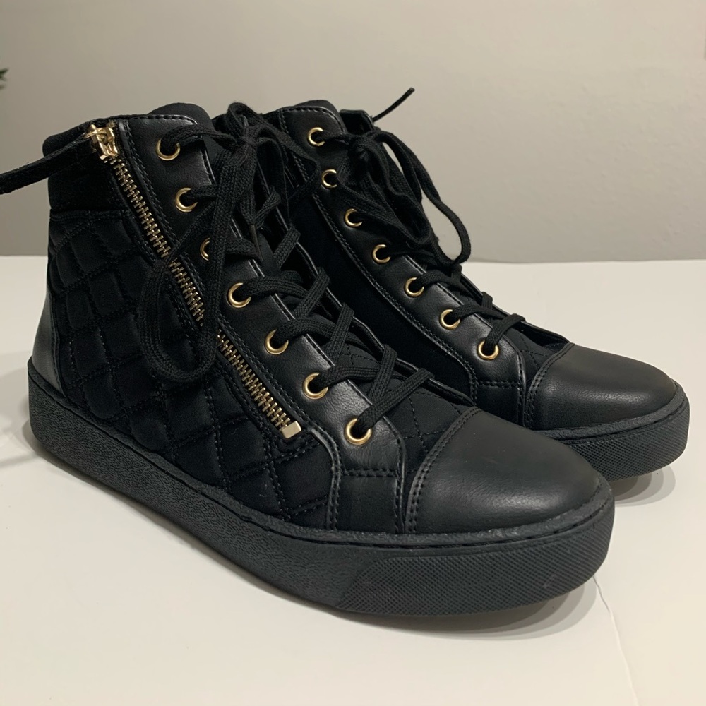 Aldo high top tennis shoes